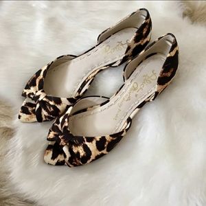 Alice and Olivia Flats Leopard-Print